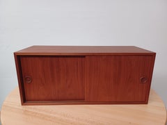 1960s Kai Kristiansen Cabinet Wall Unit in Teak by Feldballe Mobelfabrik
