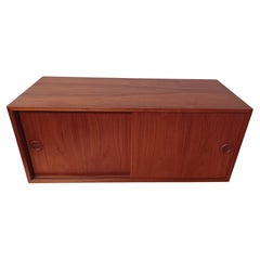 1960s Kai Kristiansen Cabinet Wall Unit in Teak by Feldballe Mobelfabrik