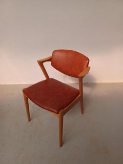 1960's Kai Kristiansen Customizable Oak Dining Chairs in Excellent Condition