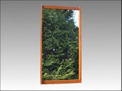 1960s Kai Kristiansen Danish Teak Mirror by Aksel Kjersgaard