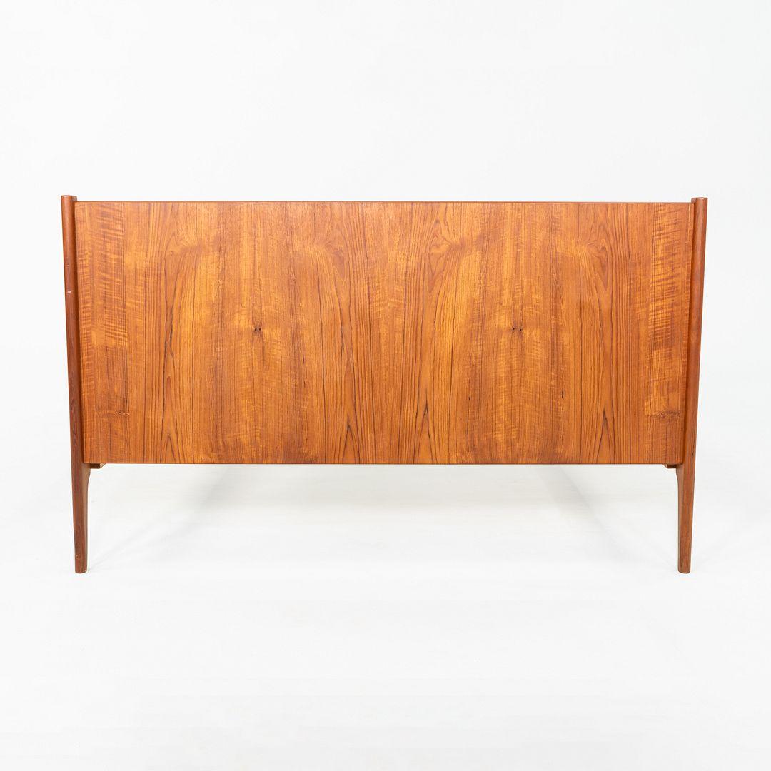 Letto completo in teak con testiera e pediera Kai Kristiansen per Dyrlund del 1960 in vendita 1