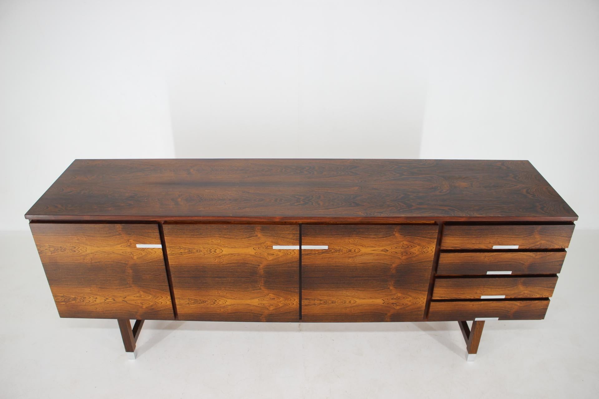 Mid-20th Century 1960s Kai Kristiansen Palisander Sideboard, Denmark For Sale