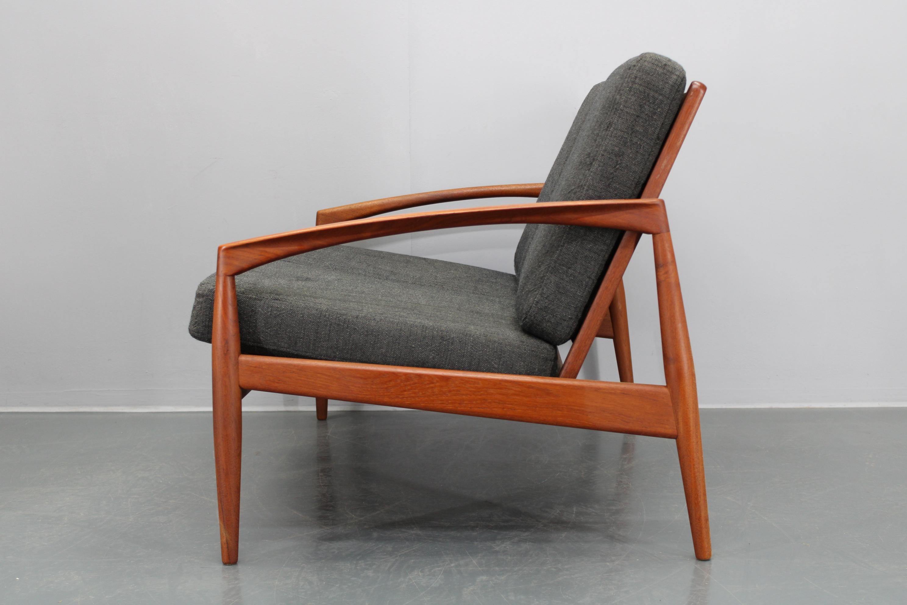 Danese Divano a 2 posti in teak Kai Kristiansen del 1960, Danimarca in vendita