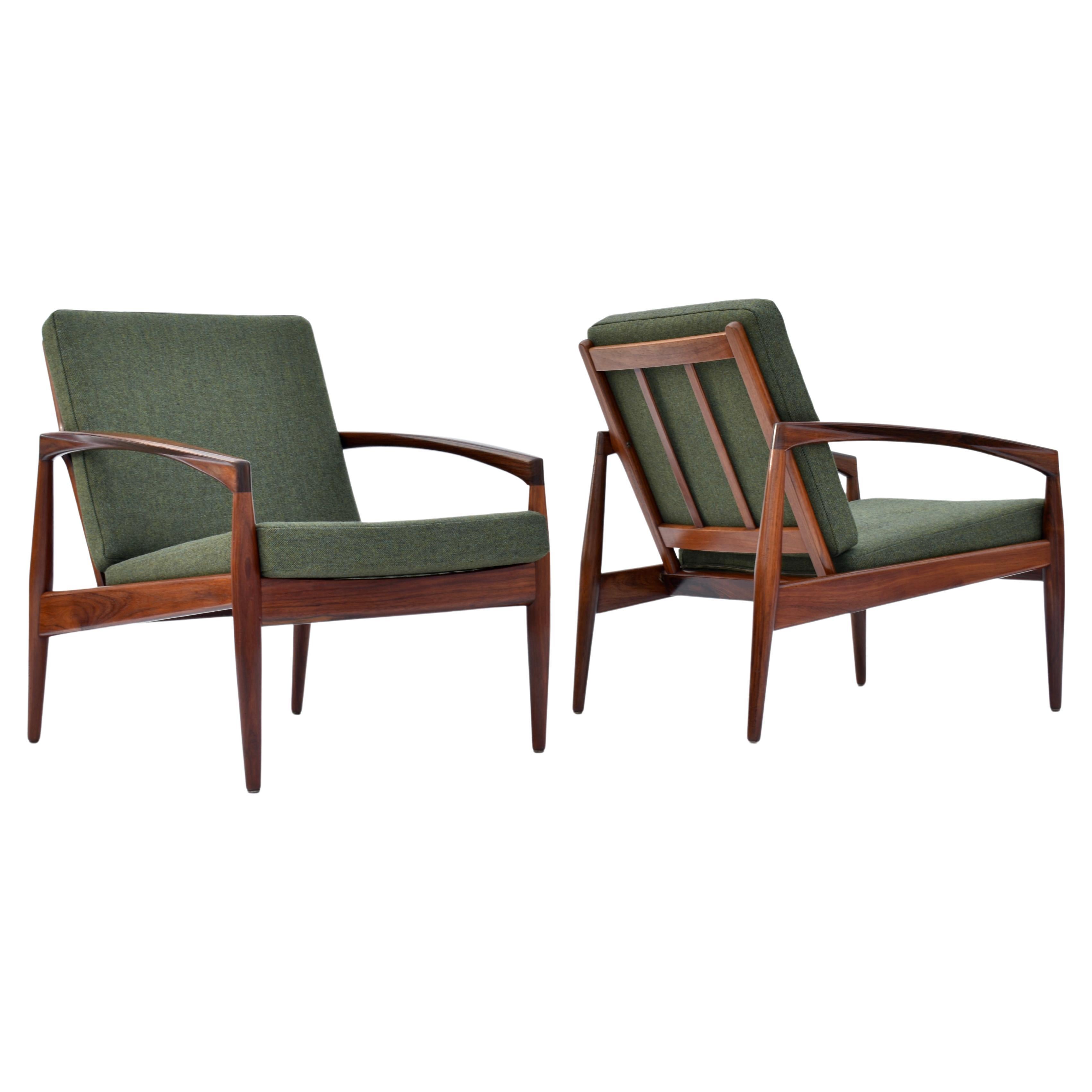 1960s Kai Kristiansen Rosewood Paper knife Chairs For Magnus Olesen, Denmark