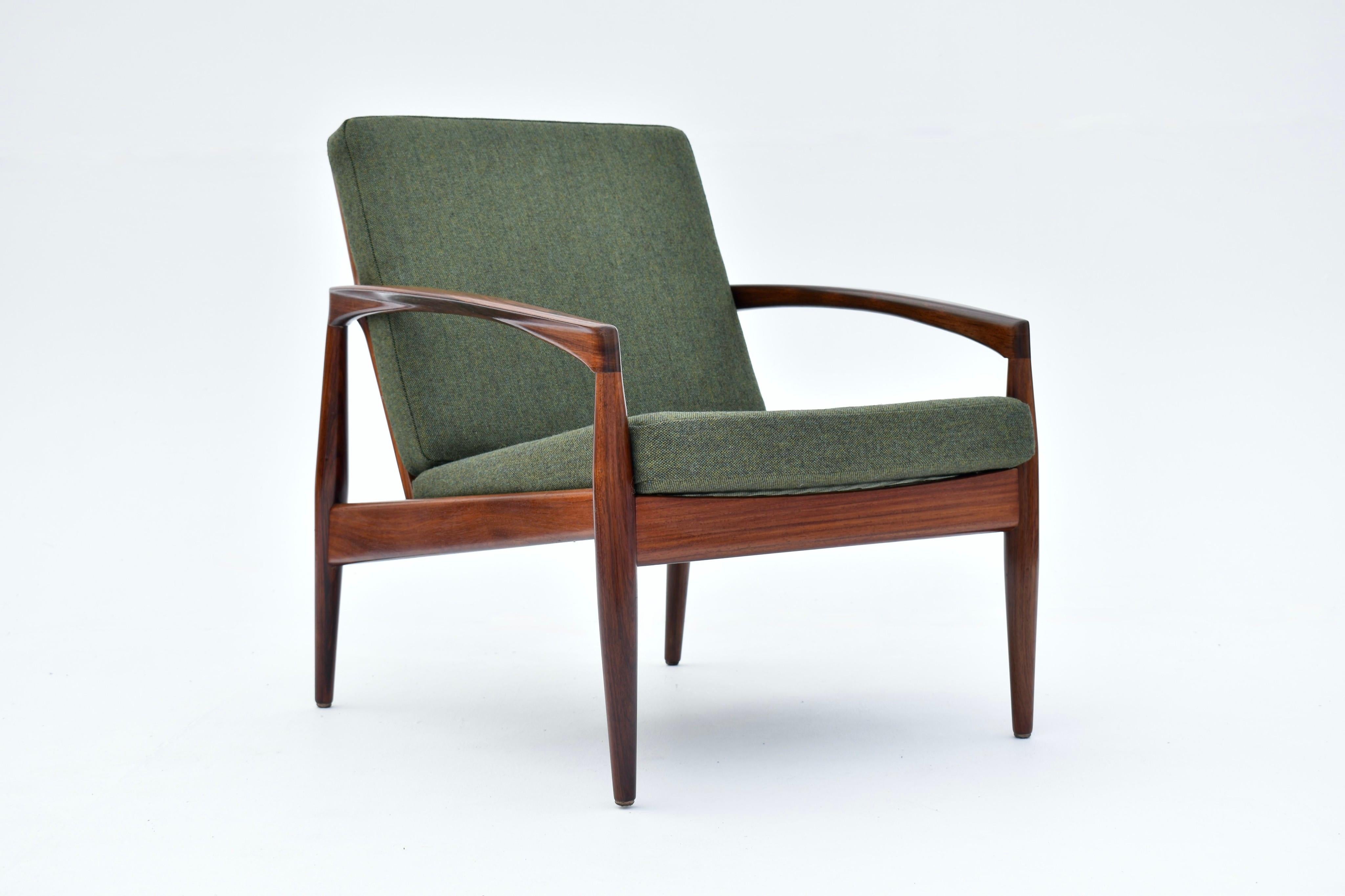 1960s Kai Kristiansen Rosewood Paperknife Chair For Magnus Olesen, Denmark 2