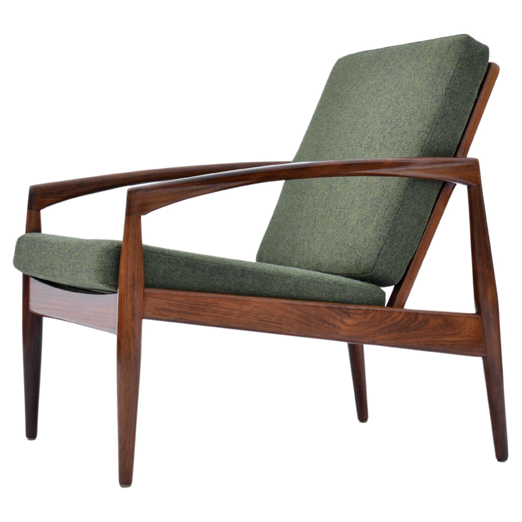 1960s Kai Kristiansen Rosewood Paperknife Chair For Magnus Olesen, Denmark