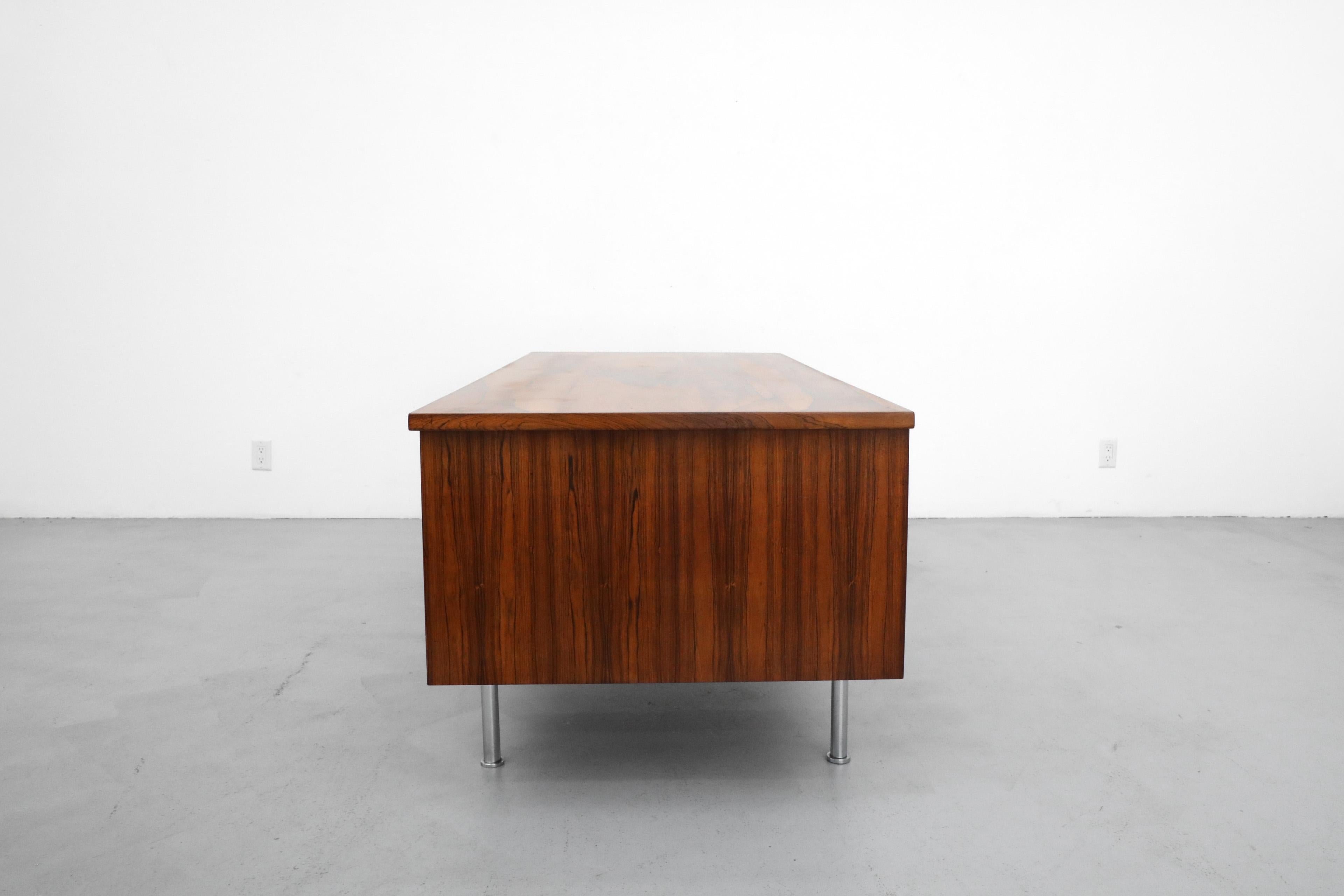 1960s Kai Kristiansen Rosewood Partners Storage Desk for Feldballes Møbelfabrik 3