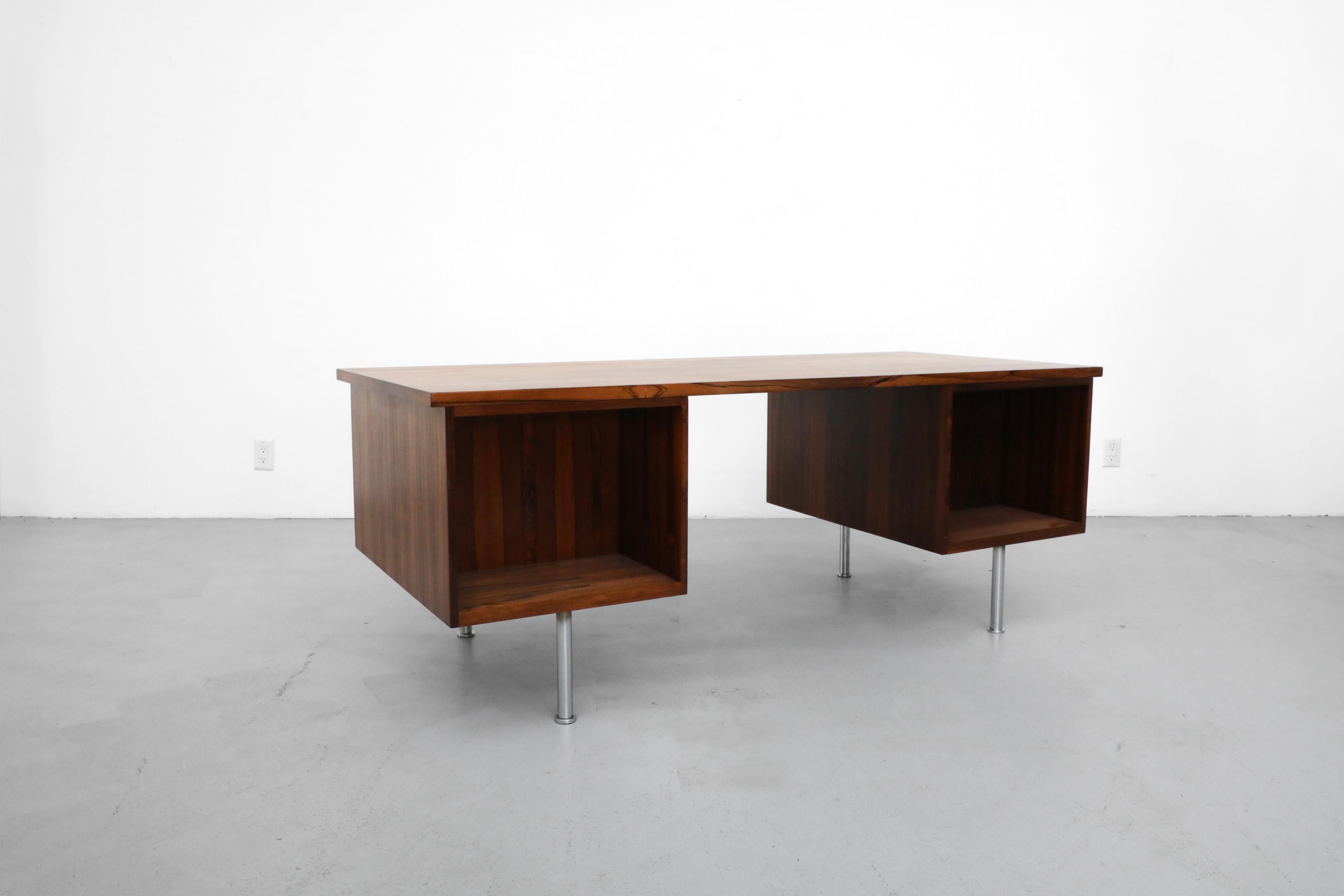 1960s Kai Kristiansen Rosewood Partners Storage Desk for Feldballes Møbelfabrik 4