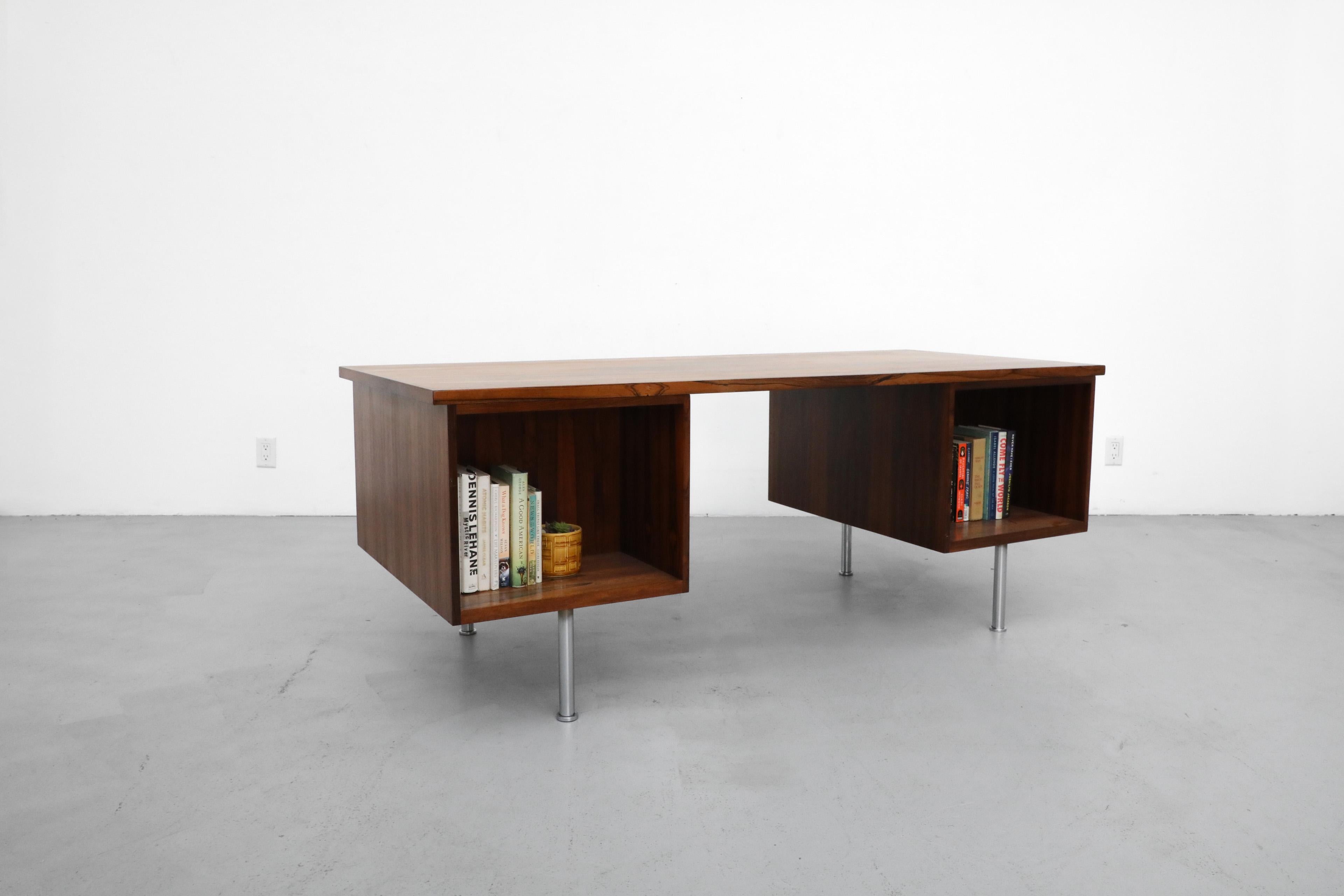 1960s Kai Kristiansen Rosewood Partners Storage Desk for Feldballes Møbelfabrik 5