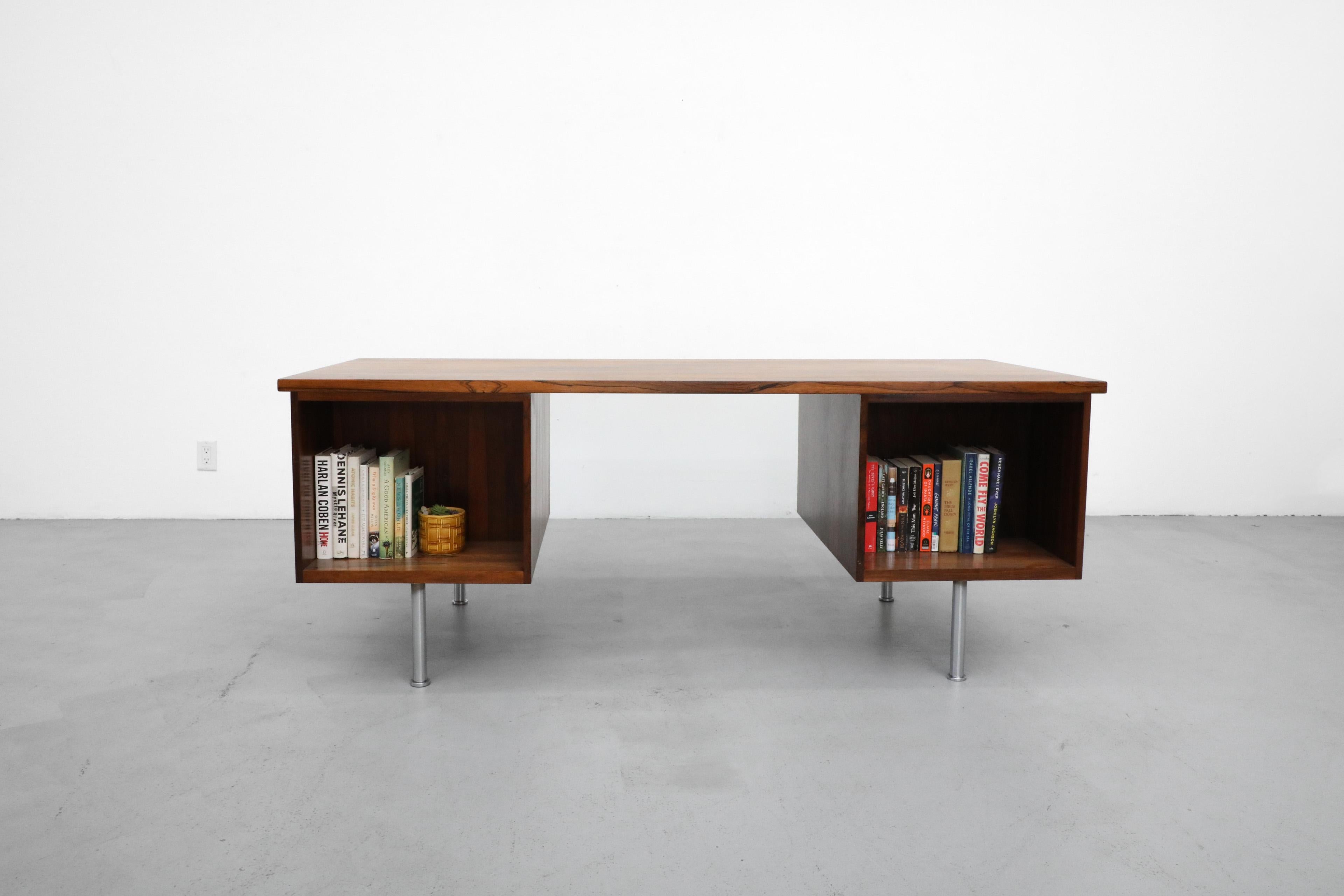 1960s Kai Kristiansen Rosewood Partners Storage Desk for Feldballes Møbelfabrik 6