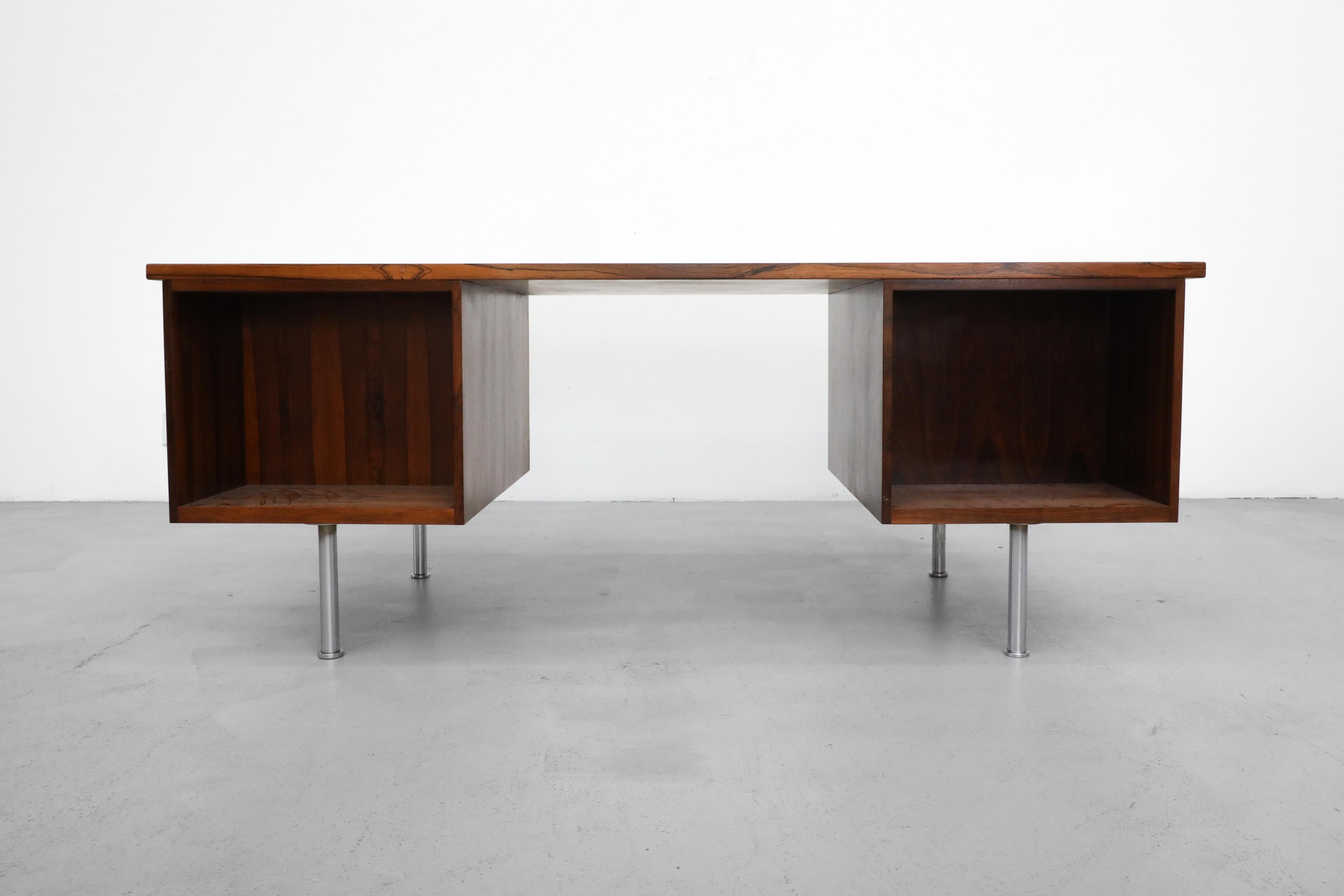 1960s Kai Kristiansen Rosewood Partners Storage Desk for Feldballes Møbelfabrik 7