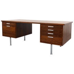 1960s Kai Kristiansen Rosewood Partners Storage Desk for Feldballes Møbelfabrik