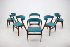 1960s Kai Kristiansen Teak Dining Chairs, Set of 6