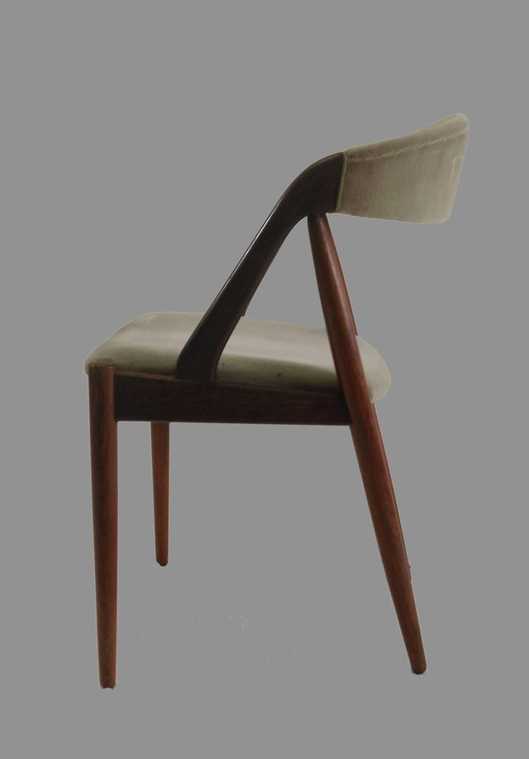 Danish 1960s Kai Kristiansen Twelve Rosewood Dining Chairs - Choice of Upholstery