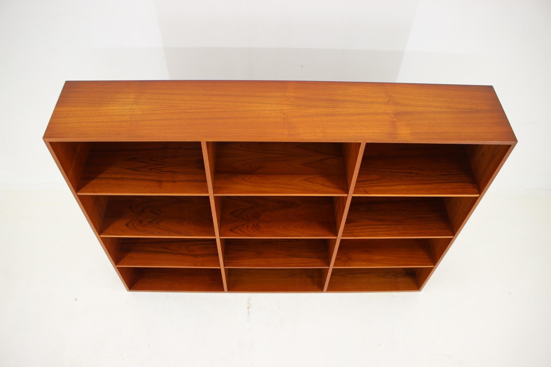 Mid-Century Modern 1960s Kai Winding Teak Bookcase Cabinet, Denmark