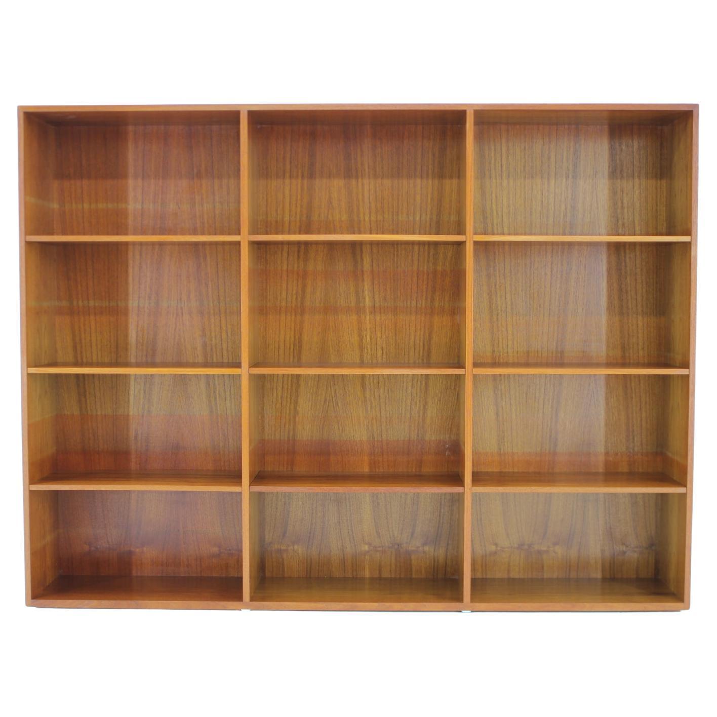 1960s Kai Winding Teak Bookcase Cabinet, Denmark