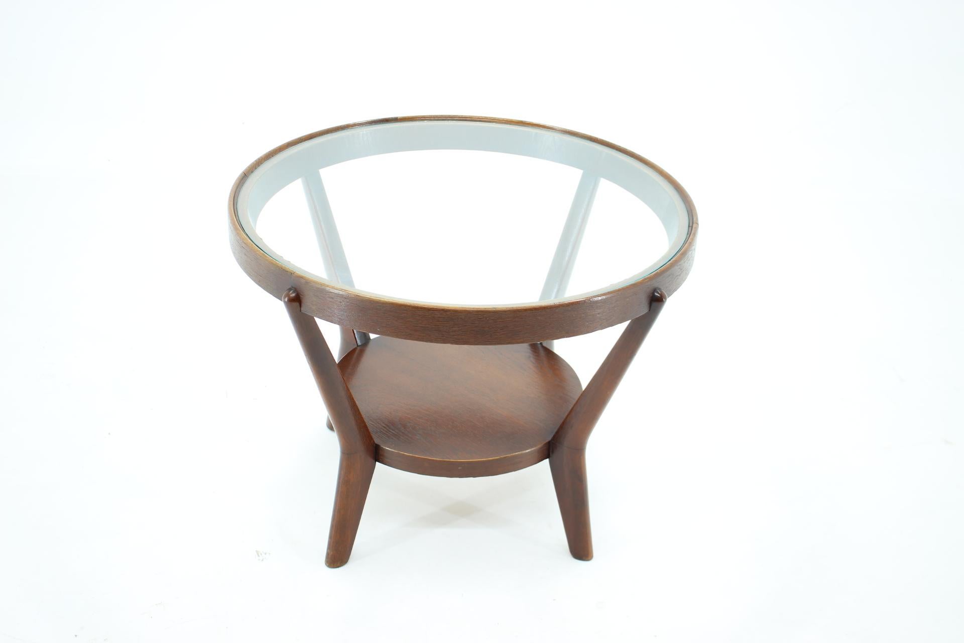 Tchèque Table basse Karel Koželka et Antonín Kropáček, années 1960, Tchécoslovaquie en vente