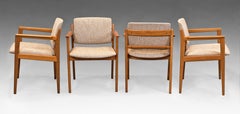 1960s Karl Erik Ekselius Armchairs for J.O. Carlsson