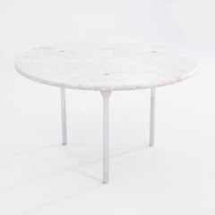 1960s Katavalos, Littell, and Kelley for Laverne 48in Dining Table in Marble