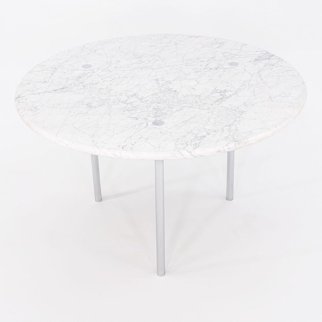 Américain 1960s Katavalos, Littell, and Kelley for Laverne 48in Dining Table in Marble en vente