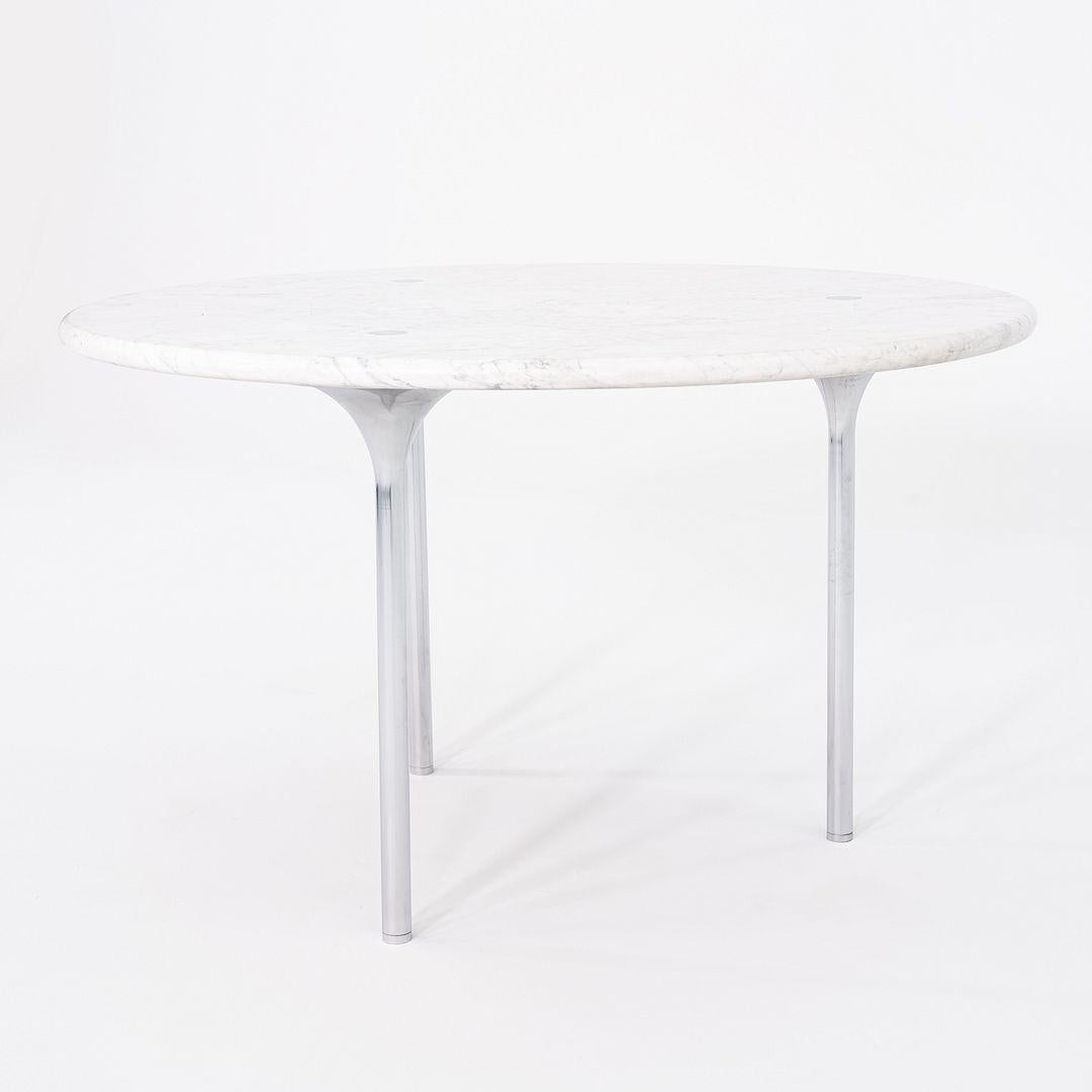1960s Katavalos, Littell, and Kelley for Laverne 48in Dining Table in Marble en vente 1