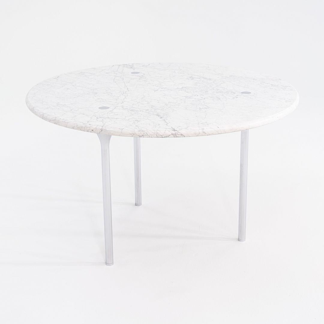 1960s Katavalos, Littell, and Kelley for Laverne 48in Dining Table in Marble en vente 2