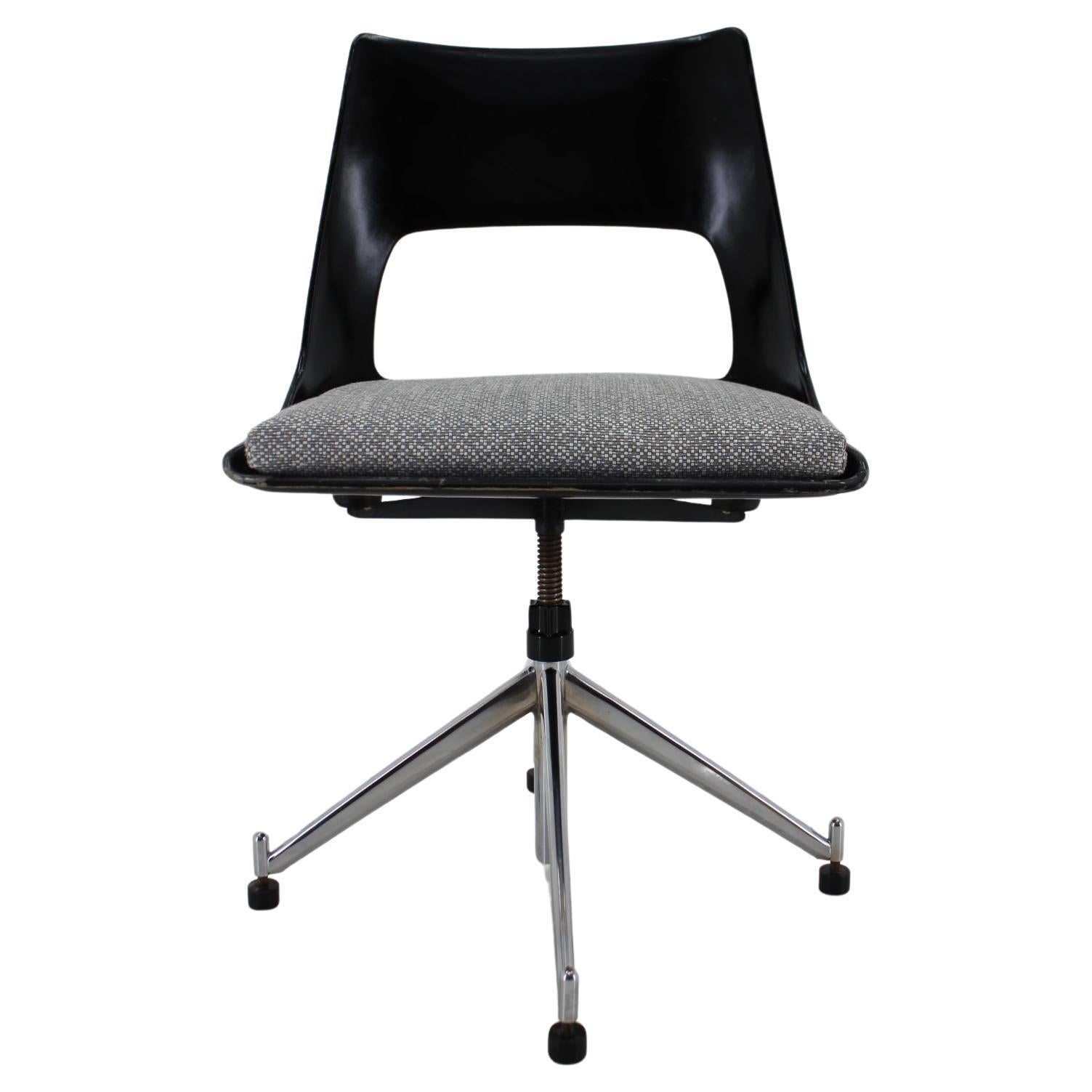 1960s Kay Korbing Swivel Chair Model KK-1A for Fibrex Denmark