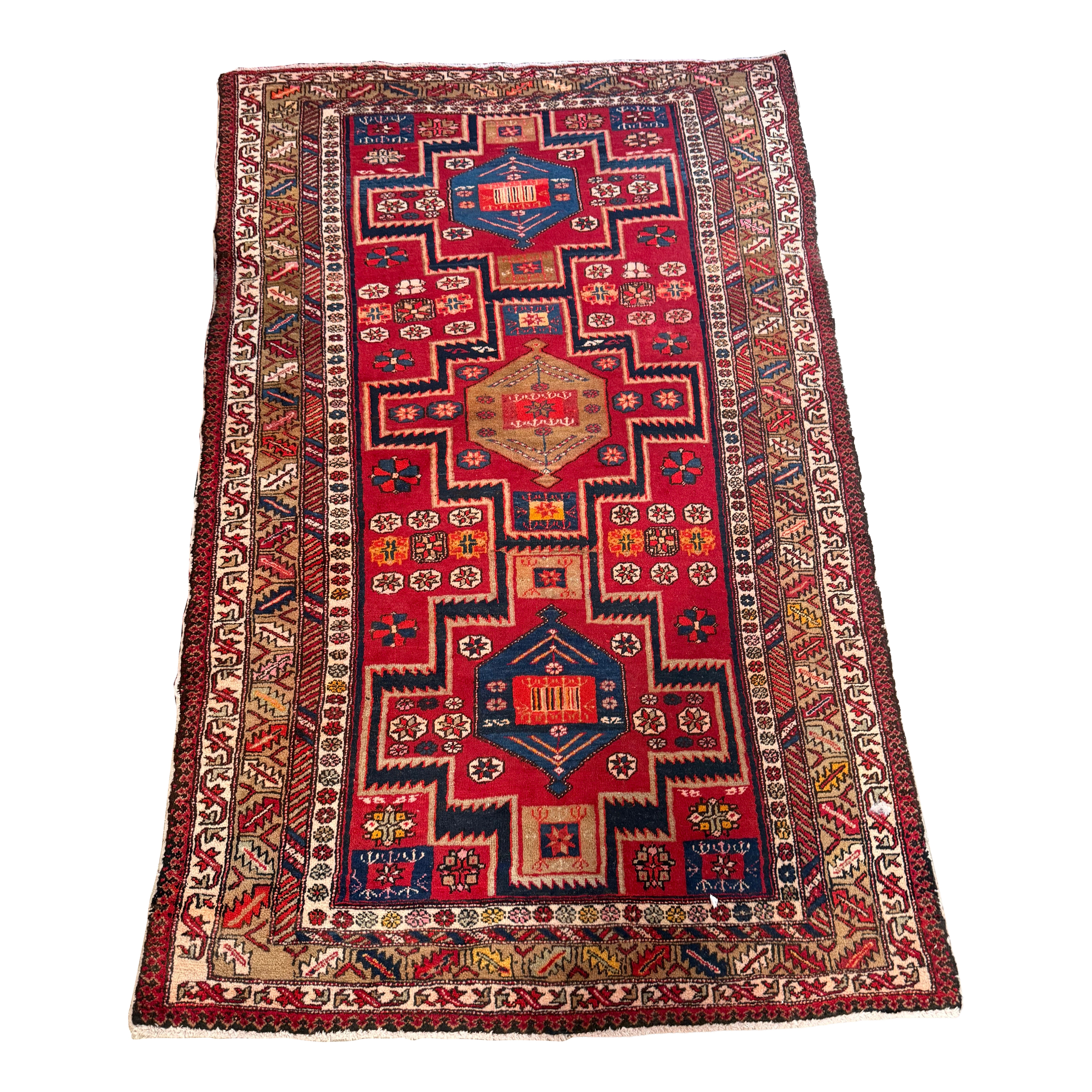 1960s Kazak Rug For Sale