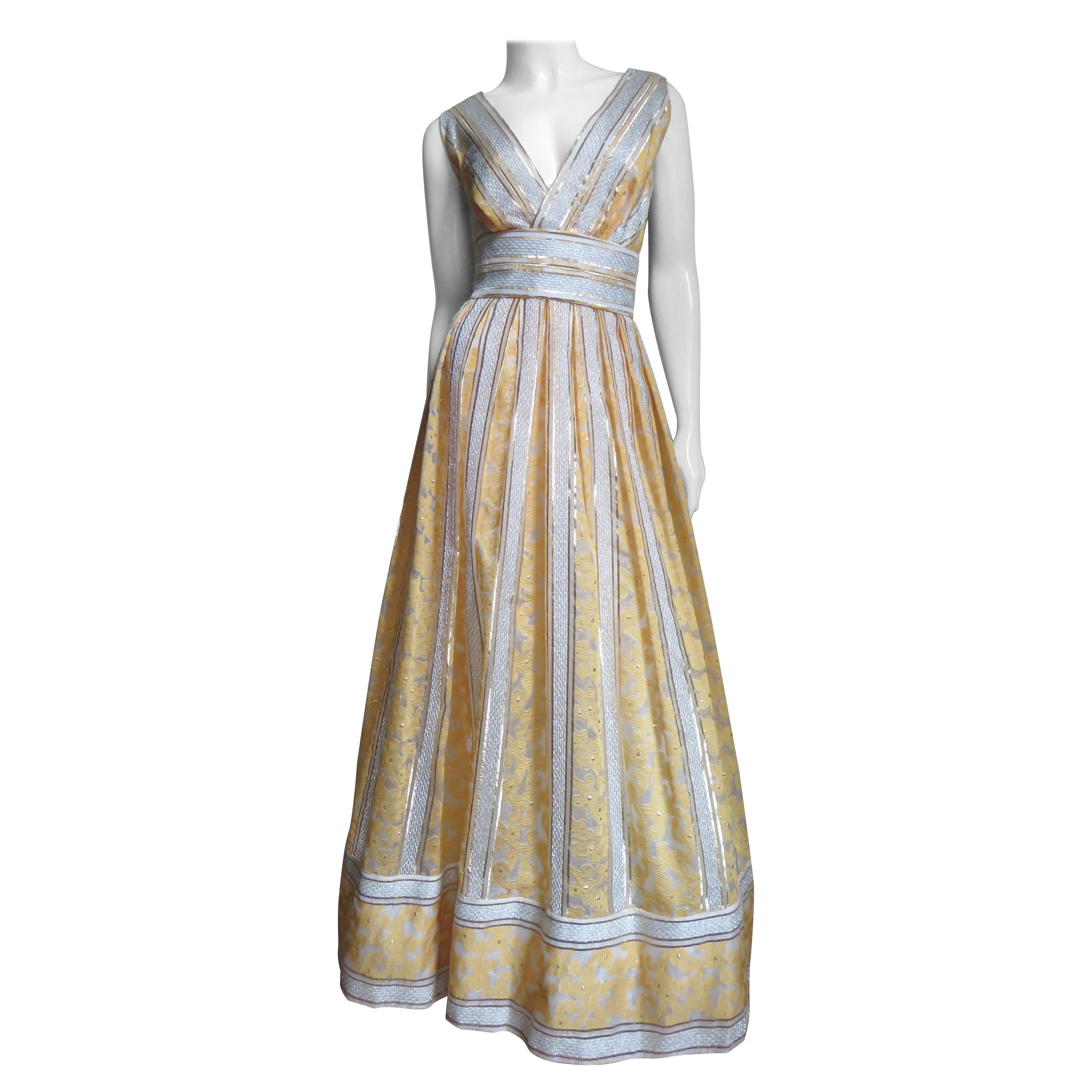 Kent Silk Gown 1960s