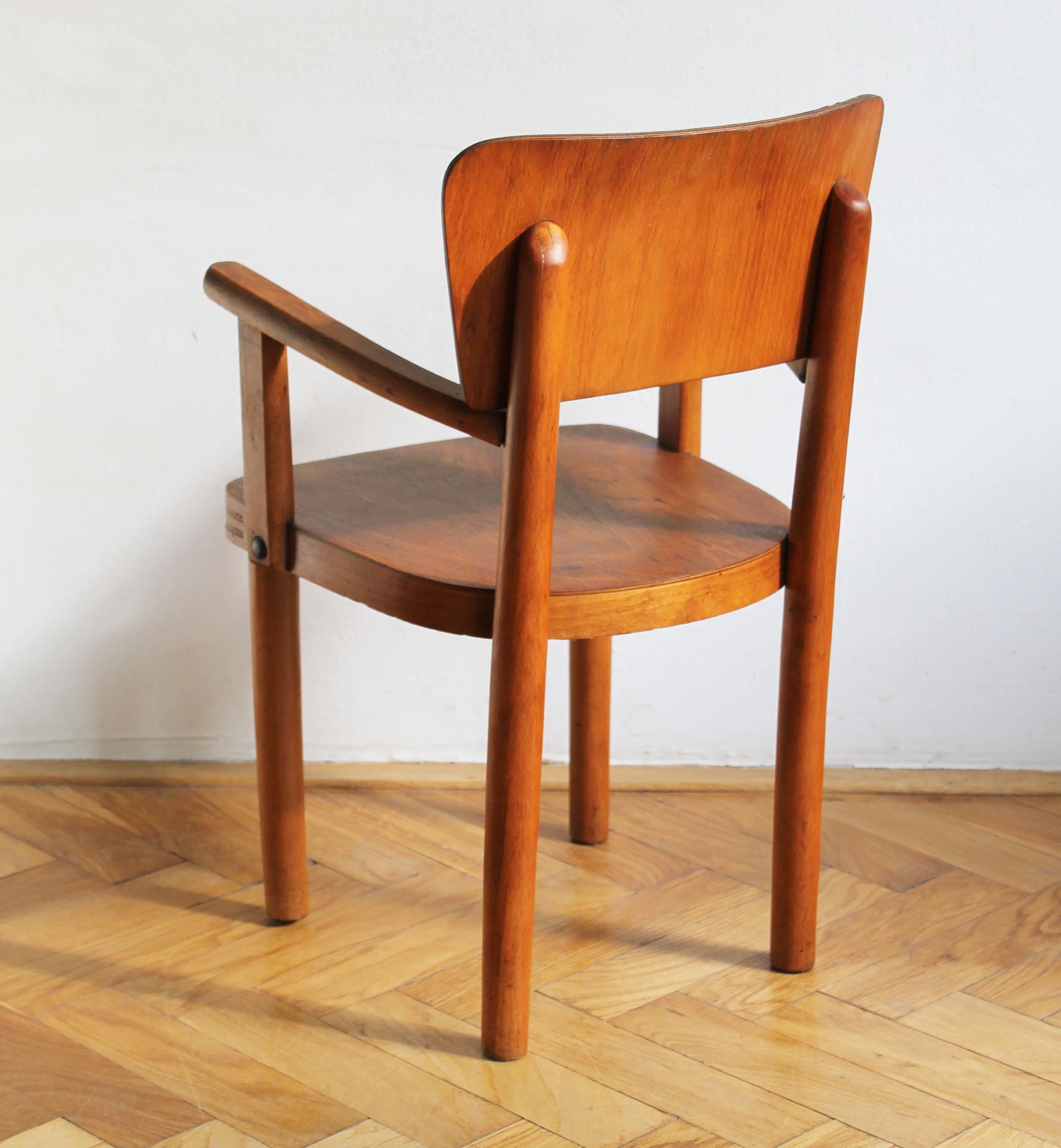 1960's Kids Chair by TON In Good Condition For Sale In Brno, CZ