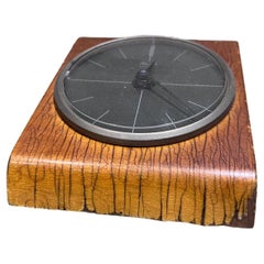 1960s Kienzle Bentwood Desk Clock Germany restored