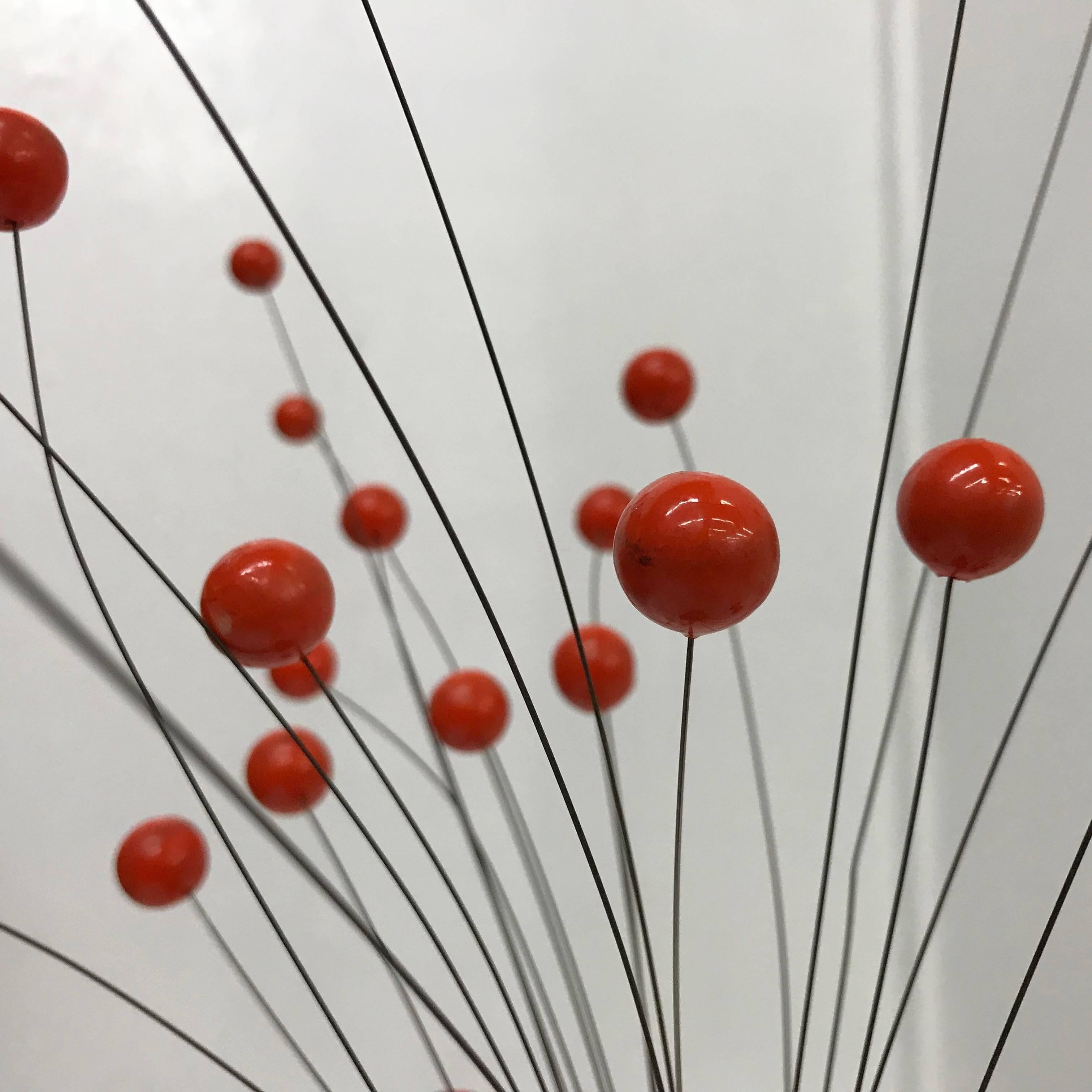 Mid-Century Modern 1960s Kinetic Ball Sculpture