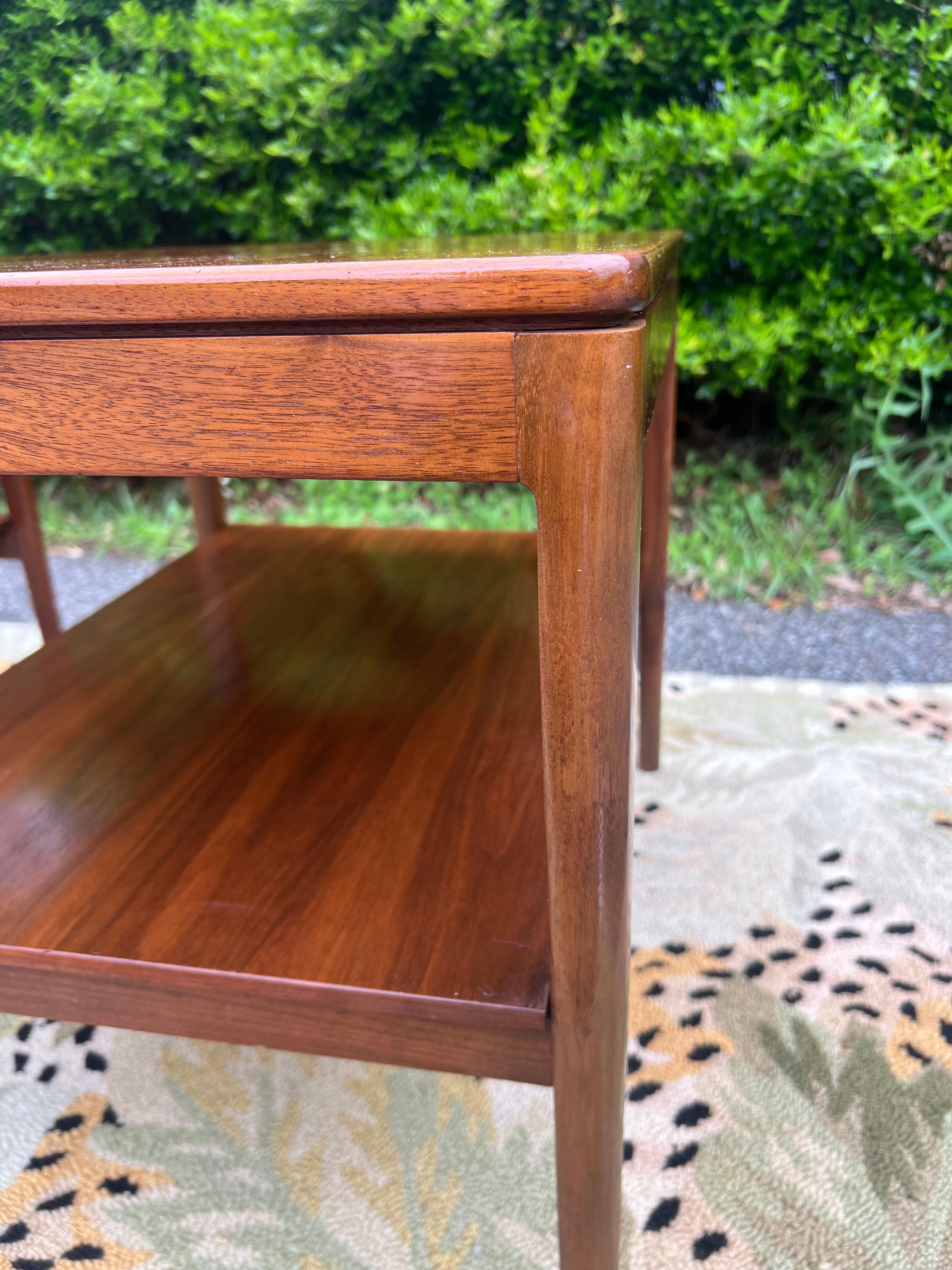 1960s Kipp Stewart for Drexel Declaration Side Tables - a Pair In Good Condition For Sale In Charleston, SC