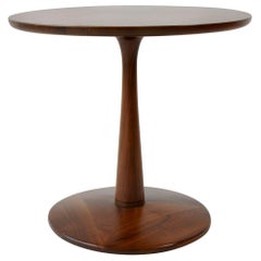 1960s Kipp Stewart for Drexel Mid-Century Modern Declaration Walnut End Table