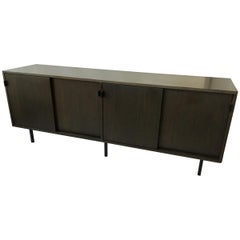 1960s Knoll Credenza with Leather Pulls