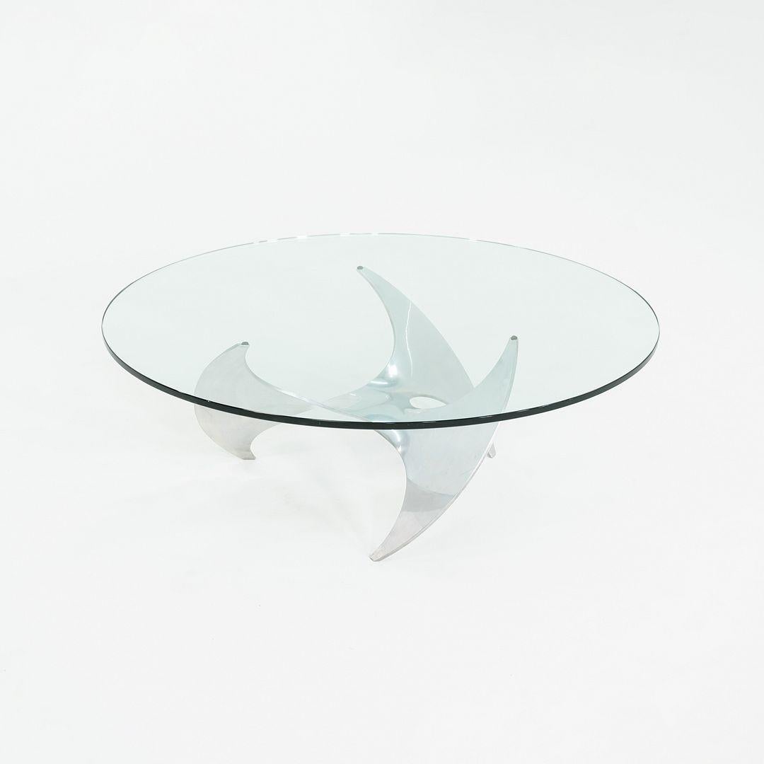 Modern 1960s Knut Hesterberg for Ronald Schmitt K9 Propeller Coffee Table 44