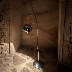1960s Koch & Lowy Sculptural Chrome Floor Lamp