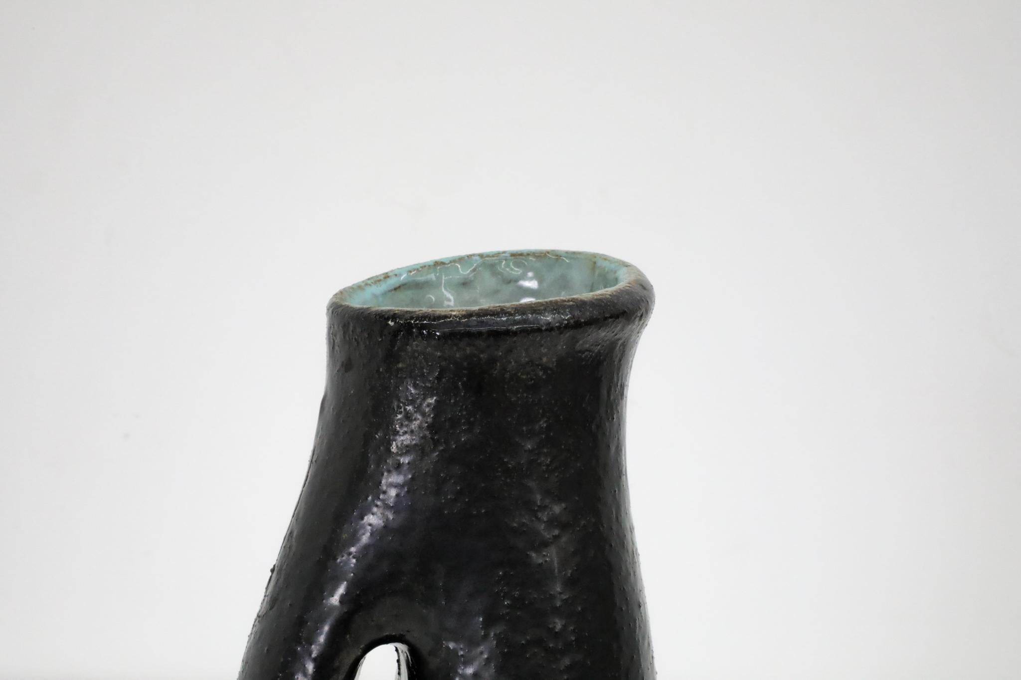 Brocca in ceramica attribuita a Kurt Tschörner per Ruscha Keramik, anni '60 in vendita 4