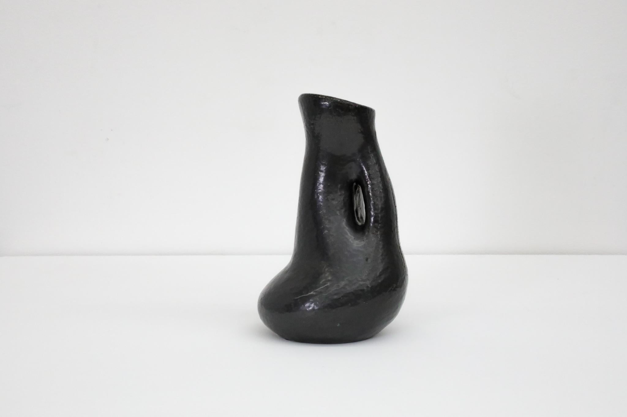 Smaltato Brocca in ceramica attribuita a Kurt Tschörner per Ruscha Keramik, anni '60 in vendita