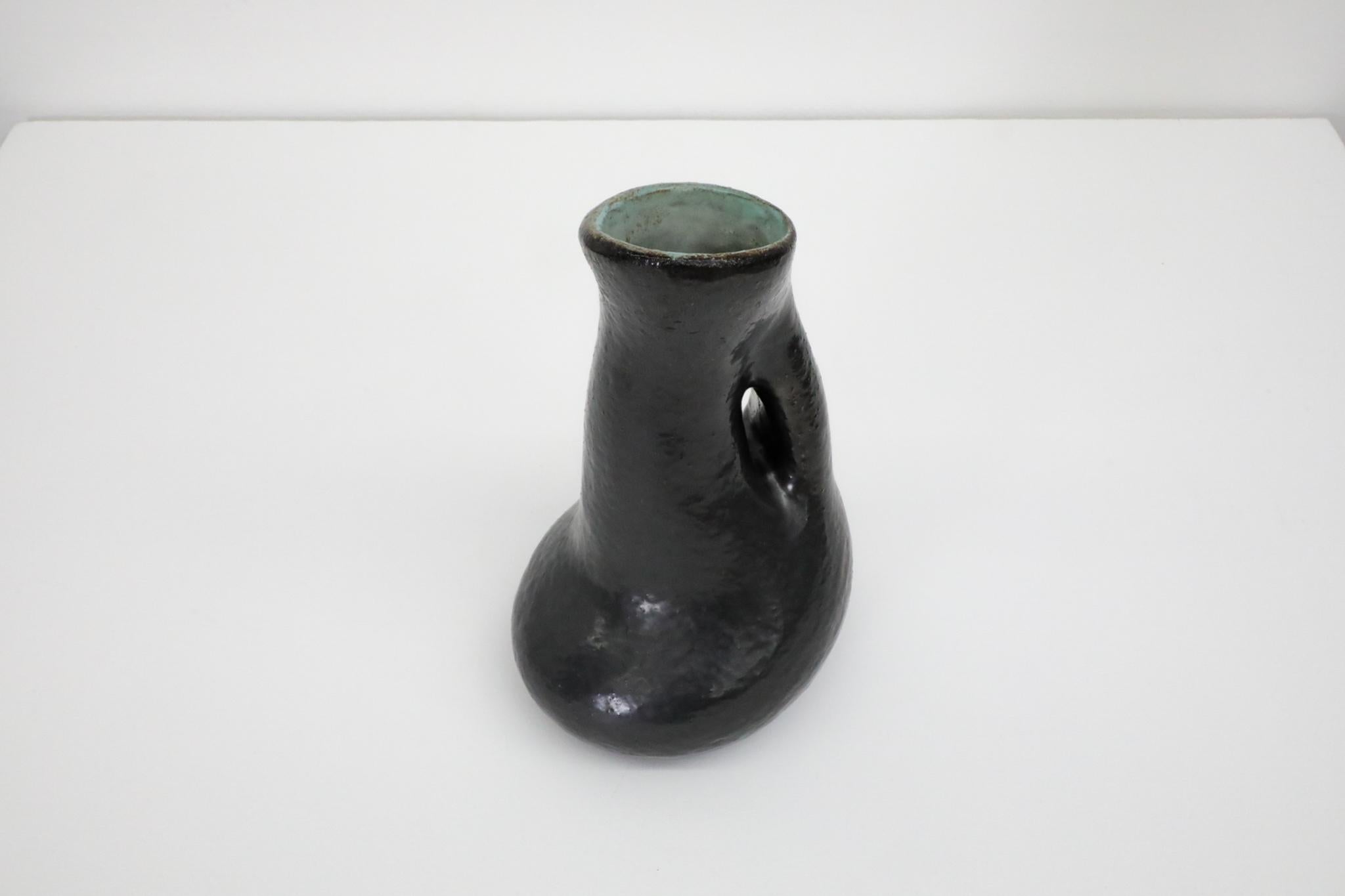 Brocca in ceramica attribuita a Kurt Tschörner per Ruscha Keramik, anni '60 in vendita 1