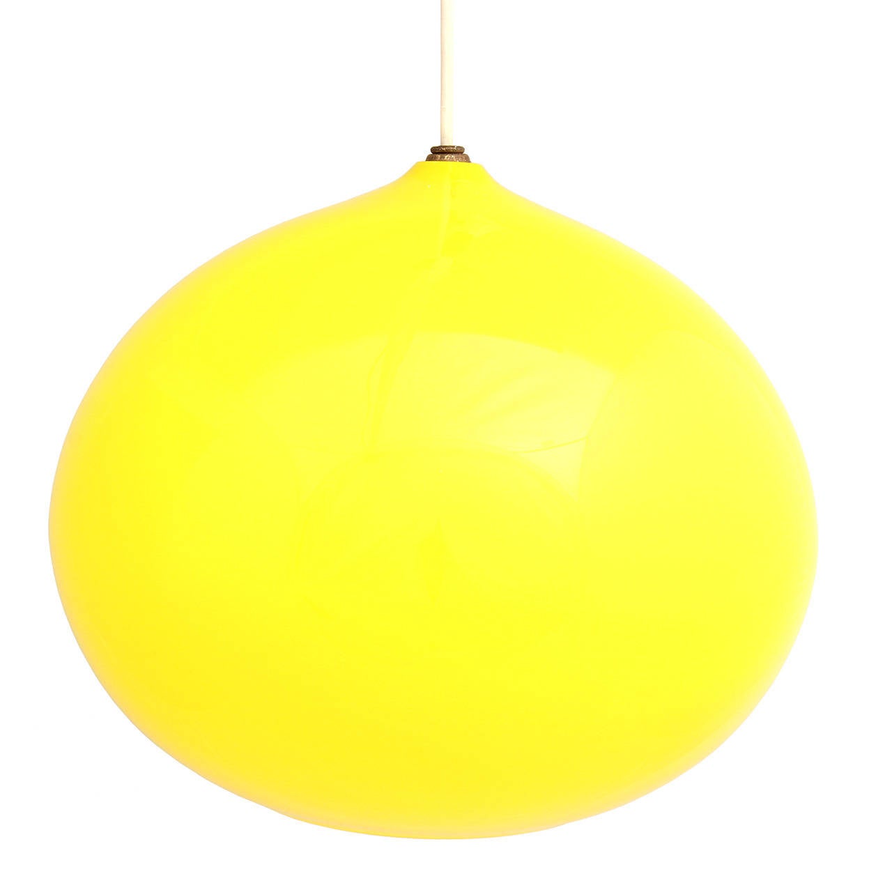 Glass 1960s L51 Hanging Lights by Alessandro Pianon for Vistosi For Sale