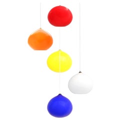 1960s L51 Hanging Lights by Alessandro Pianon for Vistosi