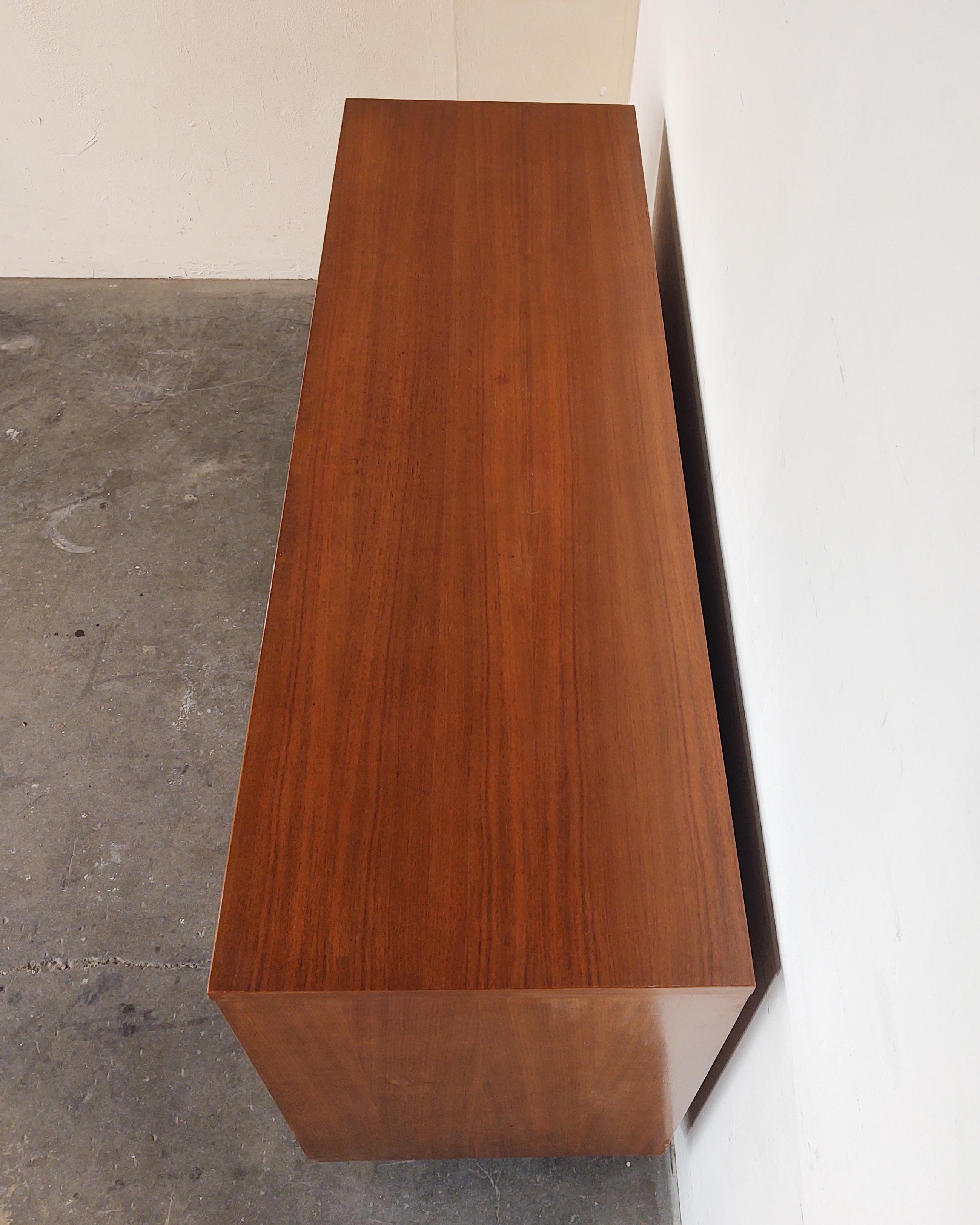 Mid-Century Modern 1960s L.A. Period Walnut 