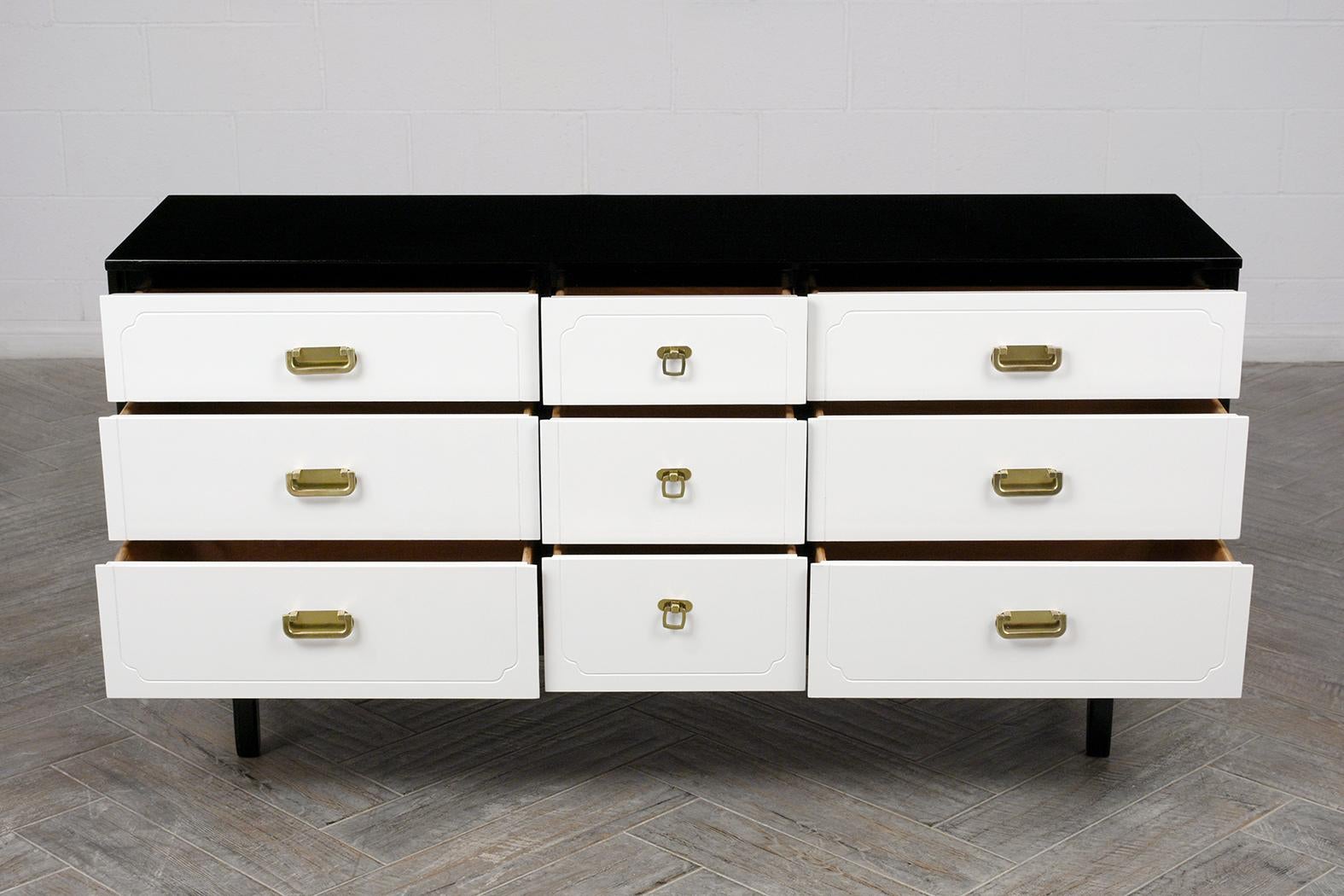 vintage mid century modern chest of drawers