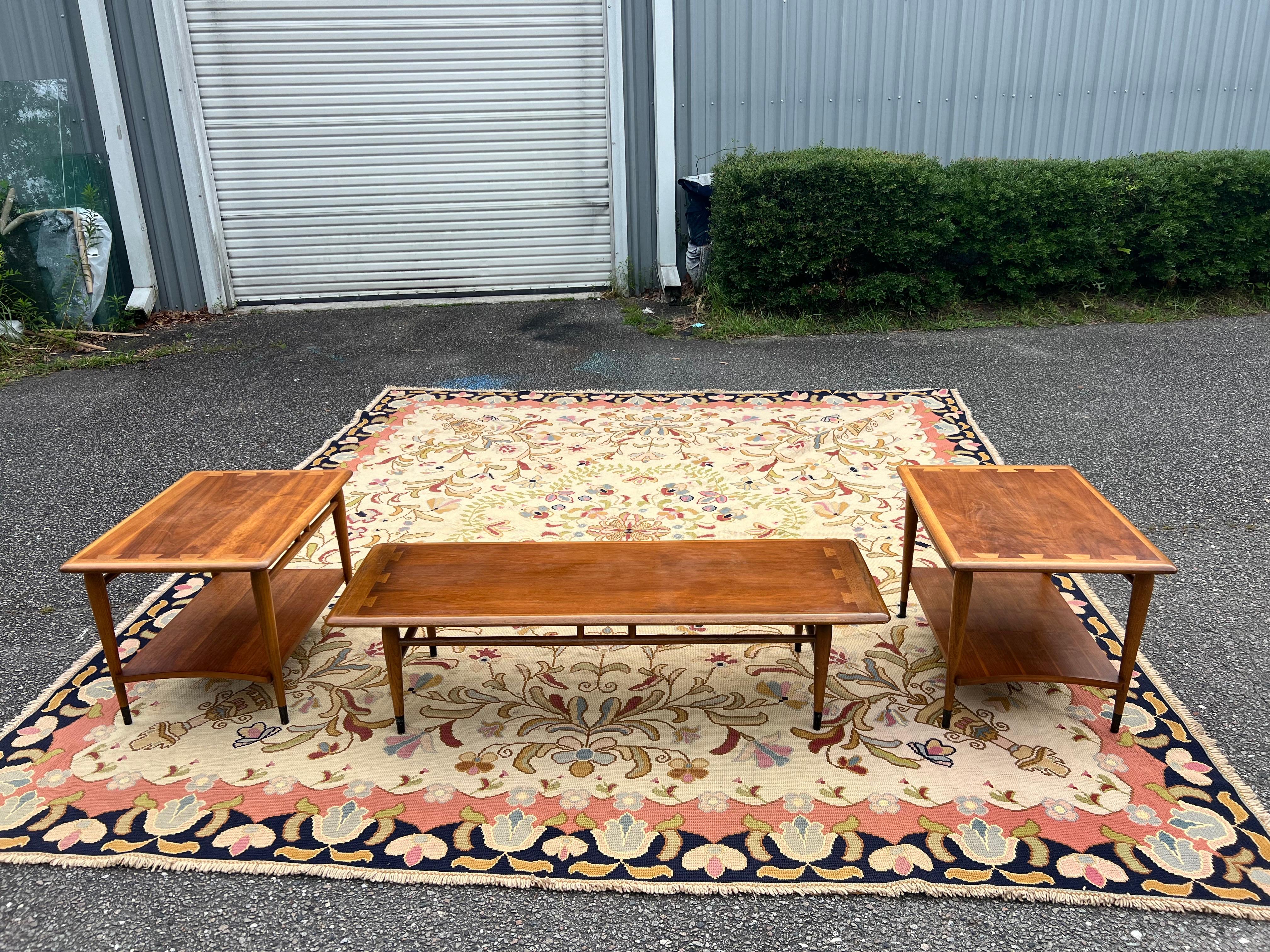 1960’s Lane Acclaim End Tables - a Set of 2 3