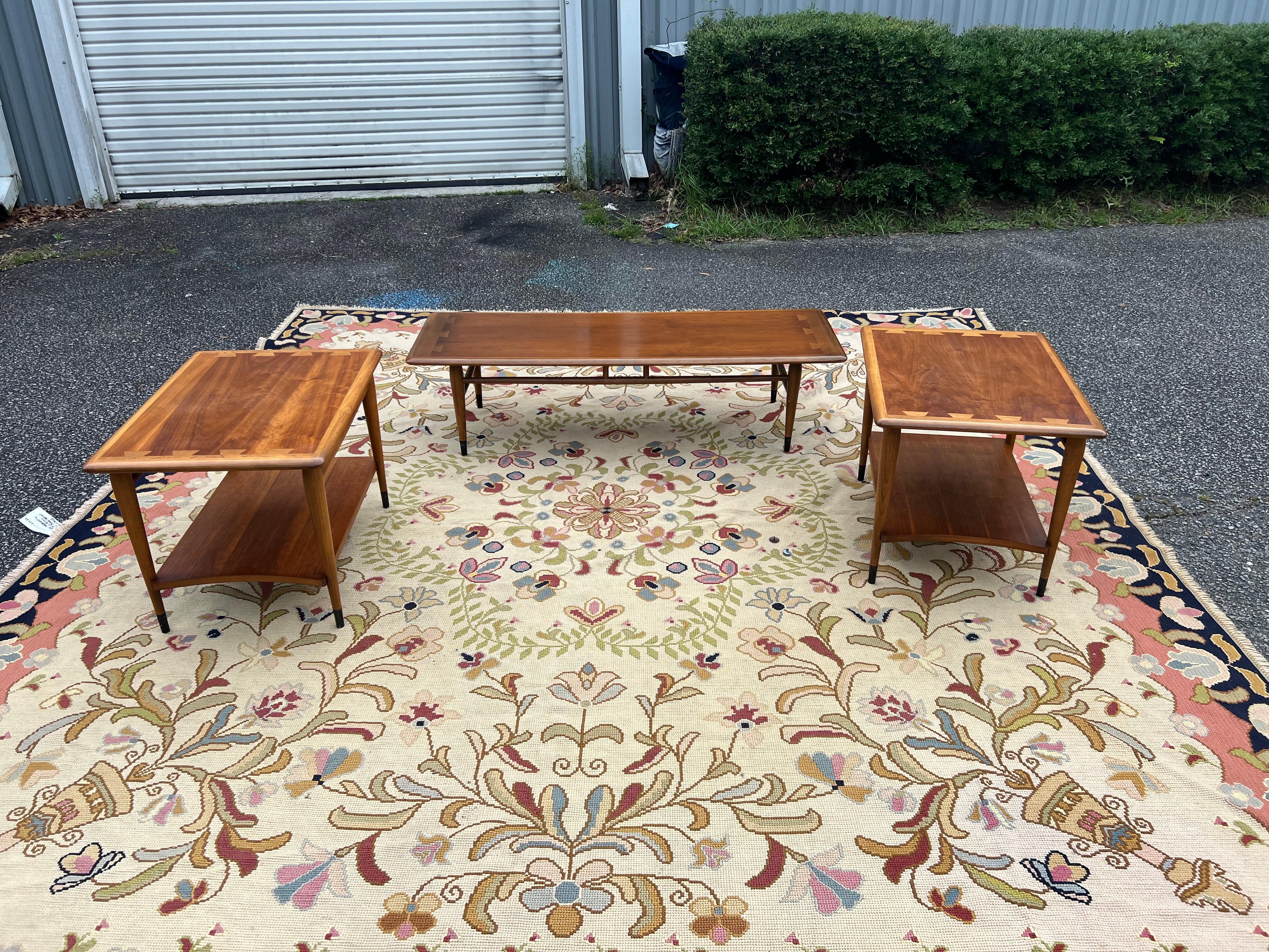 1960’s Lane Acclaim End Tables - a Set of 2 5