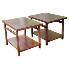 1960s Lane Altavista Two Tier Side Tables with Formica Top