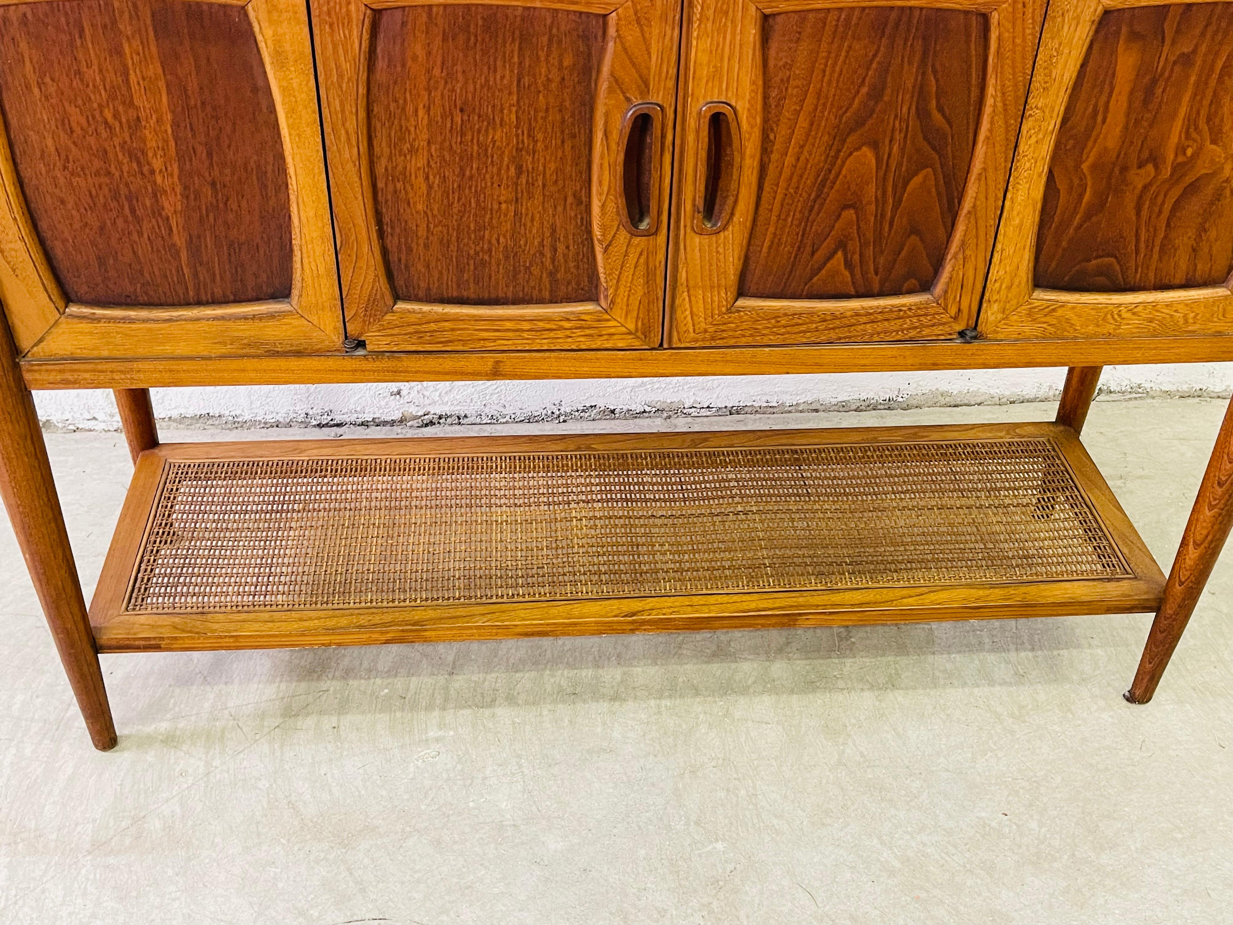 1960s Lane Furniture Console Table 2
