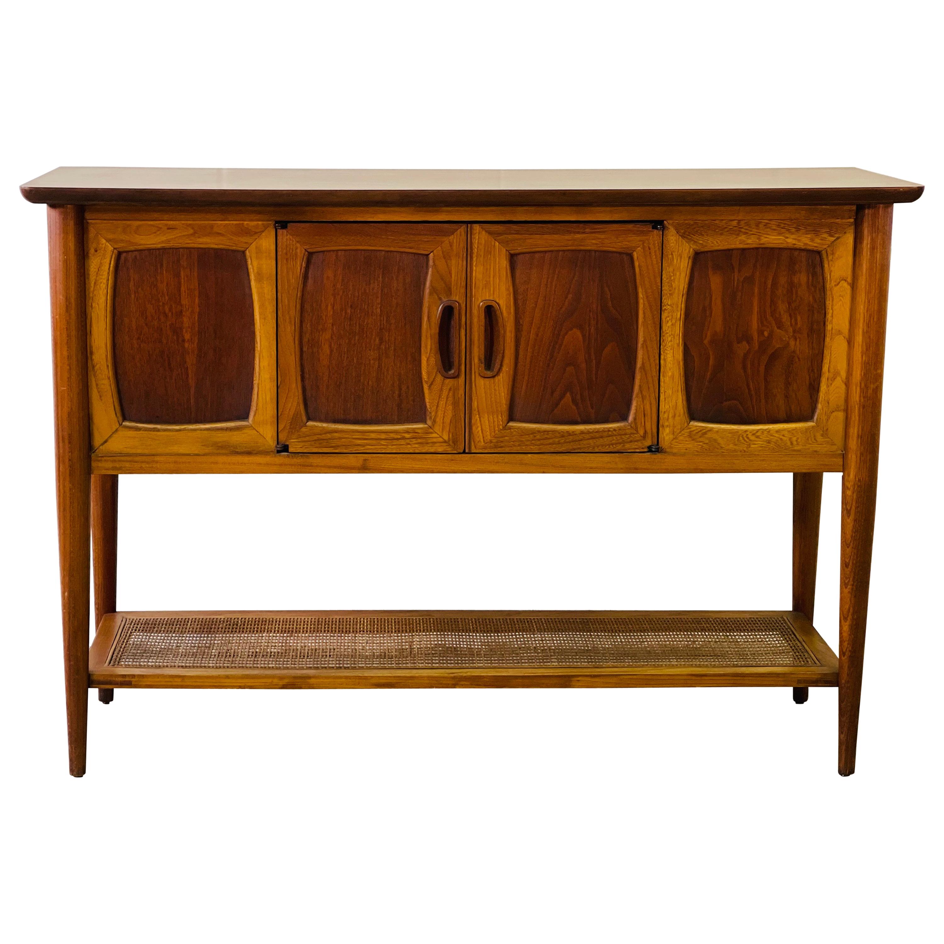 1960s Lane Furniture Console Table