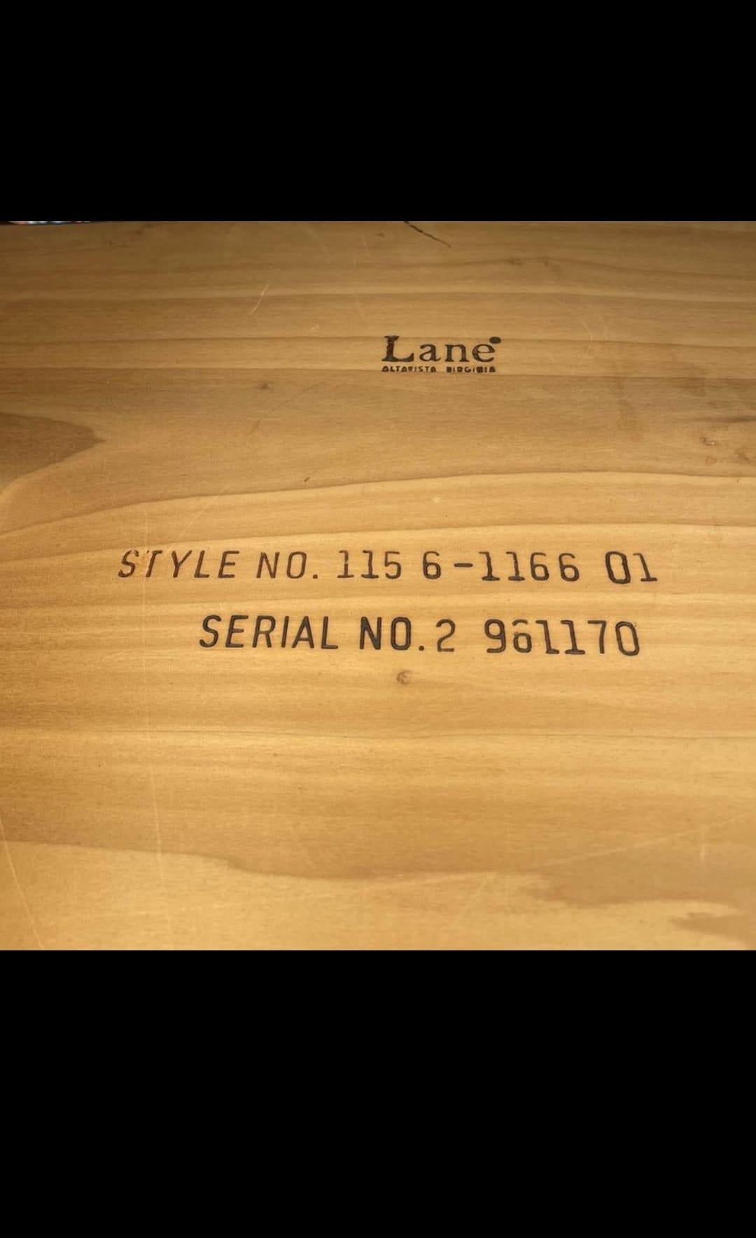 1960er Jahre Lane Furniture Brutalistischer Couchtisch aus Eichenparkett und Eisen im Angebot 2